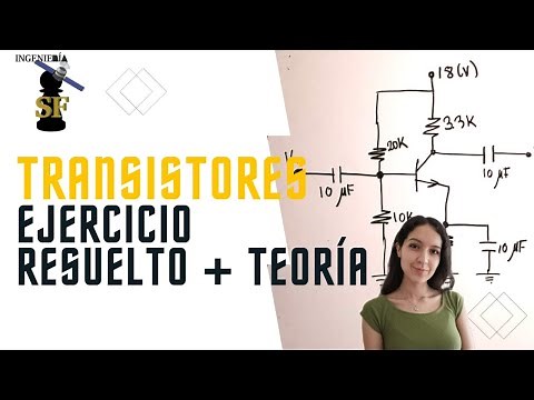 TRANSISTOR TBJ. CALCULAR IMPEDANCIA DE ENTRADA || Ingeniería SF