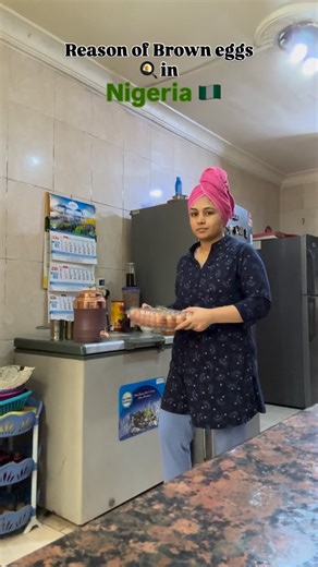 “Lagos Nigeria mein jo red eggs milte hain, wo sirf upar se red shell hote hain 🥚 Andar se? Bilkul wahi white egg jaise India ke eggs mein hota hai 🤍 Difference taste ya nutrition ka nahi, sirf shell color ka hai! Culture climate chicken breed ka game 😉”#LagosLife #NigeriaLiving #NaijaLife #EggFacts #RedEggs FoodFacts | Lifewithchetanachaudhary