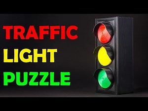 Puzzle box made from Traffic Light
