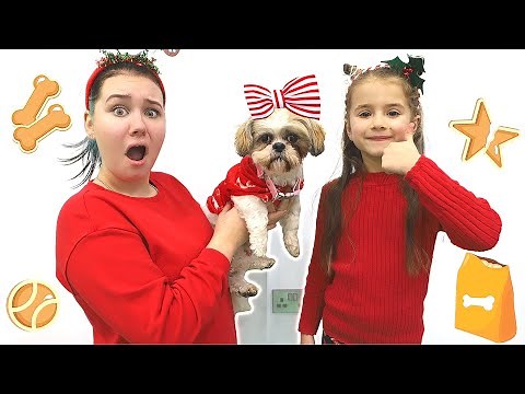 Ruby and Bonnie take good care of their puppy dog