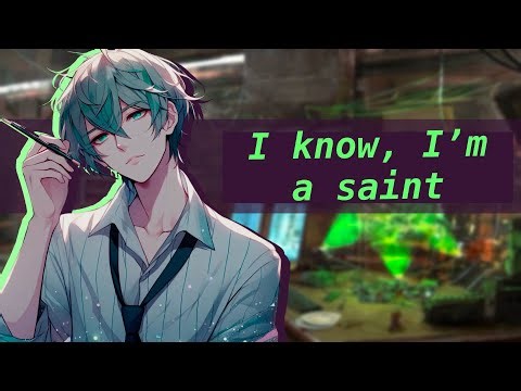 Cute Cocky Scientist Repairs You! [ASMR Roleplay] [M4A] [Android Listener]