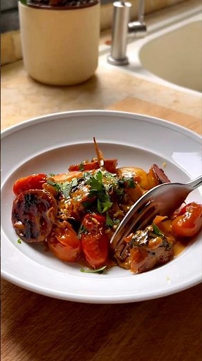 Creamy Lemon Salmon with Spinach and Potatoes @omer_yaskil