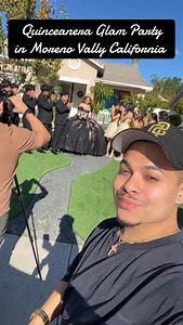 Quinceañera Glam Party in Moreno Valley California 🤩 #fyp #quinceañera #makeup #beauty #makeupartist | Bernardo Macias