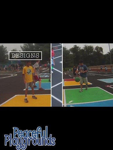 "Designs are 1 of the 5 Solutions for a Peaceful Playground"