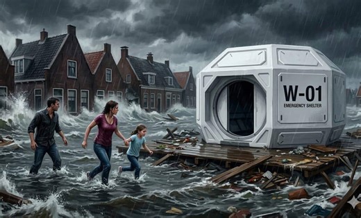 Locks in 10 seconds: This survival capsule is built for the moment there’s nowhere left to run
