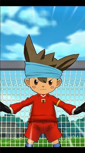 Inazuma Eleven Go Strikers 2013 - White Hurricane x Bakunetsu Screw VS Taikoku Oka #shorts