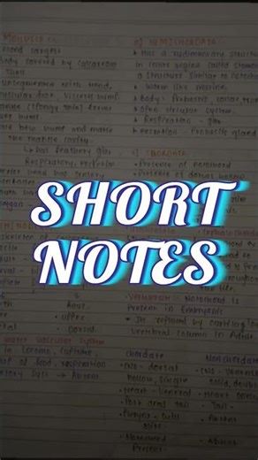 ##class 11 short notes##