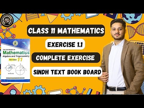 Exercise 1.1 Complete | Class 11 New Mathematics | Sindh Board | Unit 1 - Complex Numbers #Class XI