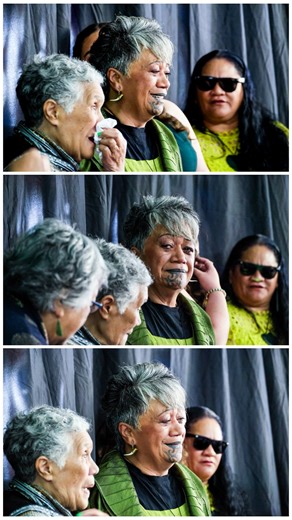 Aunty Keita Tuhi - 60th ✨ Nei tō iwi e mihi ana. #60th #surprise #omahu #huia #marae #rawhanau #kai #kahungunu #whanau | TTT Media Mahi