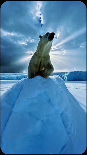 Polar Bear GoPro Finds a Frozen Aircraft Buried Beneath Antarctica