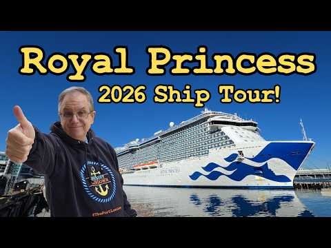 ROYAL PRINCESS DECK BY DECK | FULL INTERIOR & EXTERIOR TOUR