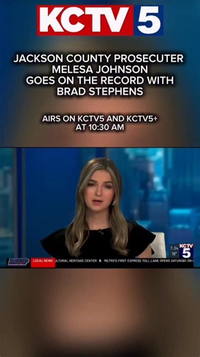 Jackson County Prosecutor, Melesa Johnson, goes On the Record with Brad Stephens today at 10:30 a.m. The story will air on KCTV5 and KCTV5 📲 | KCTV5 News Kansas City