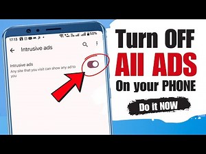 How to Turn Off All ADS on Android PHONE