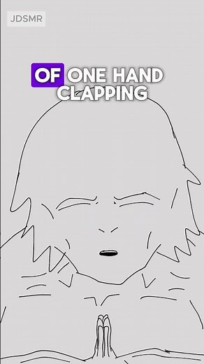 sound of one hand clapping (animated meme) #animation #meme #shorts #funny #memevideo