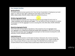 026 Analytical Functions Introduction