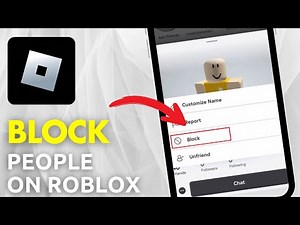 How To Block Someone On Roblox (EASY!)