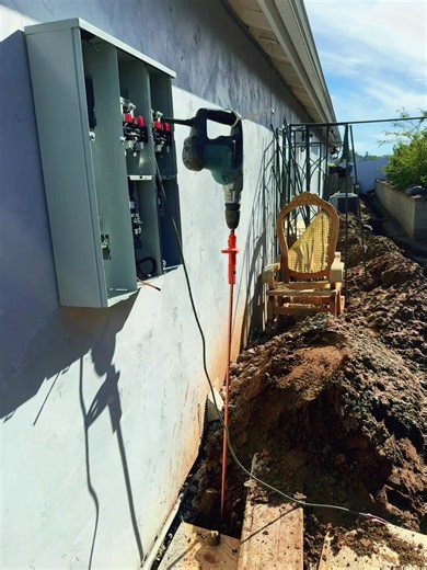Expert Ground Rod Installation by Cali Current Electric