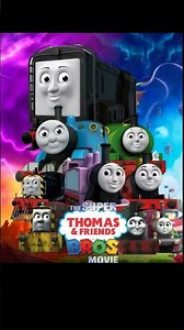 The Super Thomas & Friends Bros Movie Official Movie Poster