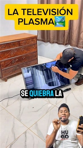La Televisión Plasma 🏞 . . . #videosviralesシ #datoscuriosos #videosvirales #viralvideo #trabador | Nechitopl