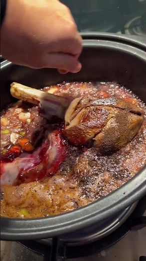Venison Shank Recipe - Slow cooker
