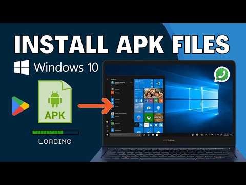 How to Install APK Files in Windows 10 |How to Run APK Files in Windows 10 without emulator #apk