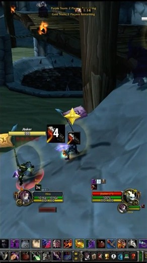 we got sapped at the same time #2v2 #arena #tbc #wow #pvp #worldofwarcraft #classicwow #rogue