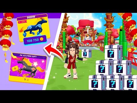 🧨 PK XD lunar update secret boxes And Gifts 🎁 || New Magical horses & Rewards Trick #pkxd