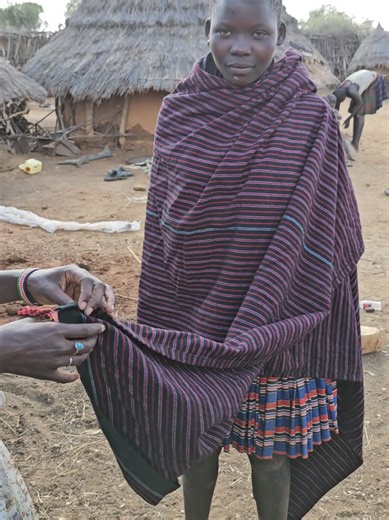 This is where the girls sleep at in my villagebin Karamoja 💓 #sleep #karamoja #village #fyp #explorepage