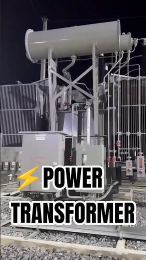 THE SOUND OF POWER: Massive Substation Circuit Breaker Operating (LOUD!) #shorts