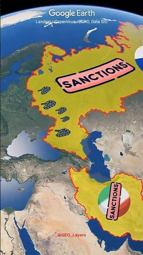 Countries at WAR with USA 🌍