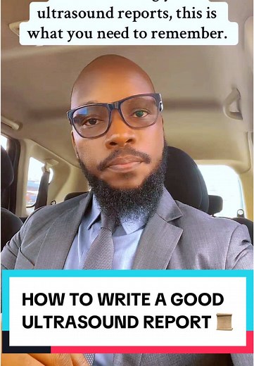 How to Write an Effective Ultrasound Report