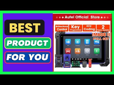 Autel MaxiIM IM608 II PRO IMMO Key Fob Programming