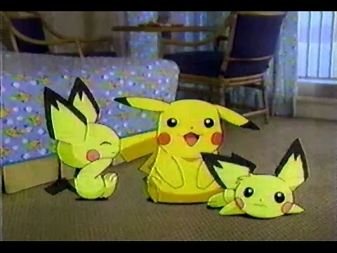 2003年頃のCM ピカチュウ ANA ピカ夏家族旅行 ポケモン