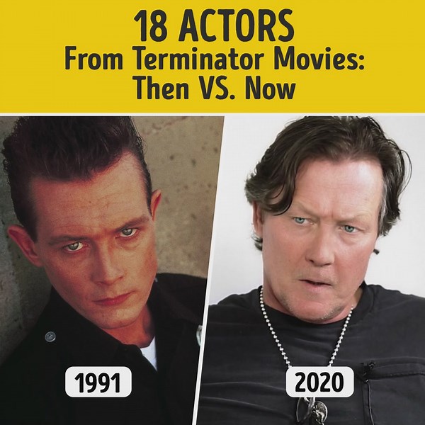 1.8M views · 17K reactions | 18 actors from Terminator movies: then VS. now: | Bright Side | Facebook