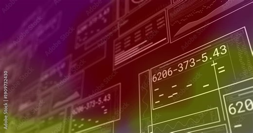 Gradient wash drifting, causing panel wall tilting and tracking, panels clearing, showing data