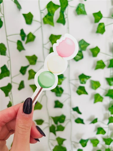 Hand-drawn Dango Sticker - Etsy