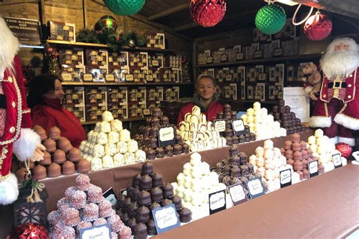 Inside Glasgow's Christmas Market as festive stalls return to city centre