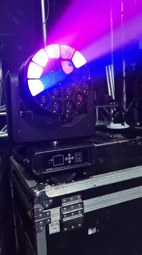 YUER™️LED 19X40W RGBW 4IN1 Bee Eye Moving Head Light Spot+Wash+Zoom+Rotation Effect CTO RMD DMX512