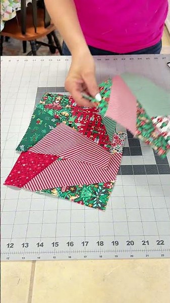 Stars and stitches quilt block MSQC