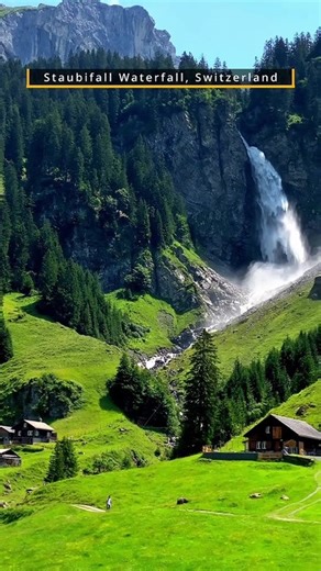 Staubifall Waterfall, Switzerland