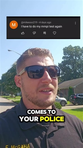 MMPI Testing for Future Police Officers