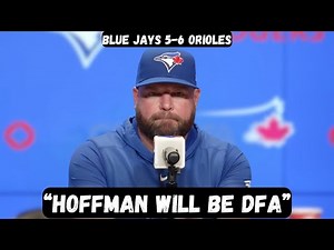 John Schneider DESTROYS Jeff Hoffman after BLOWING HUGE lead - Postgame Interview - Jays vs Orioles