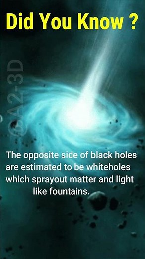 What are white holes in the universe #universe #solarsystem #space