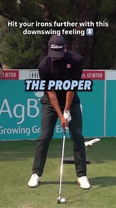 In your downswing, you want to feel like you are falling forward into your lead foot. This will help you push into the ground and create more power with your irons. Watch the full episode on @golfpass to transform your golf game. #downswing #hityourironsfurther #howtohityourirons #chriscomo #golfinstructor #golftips | Chris Como Golf