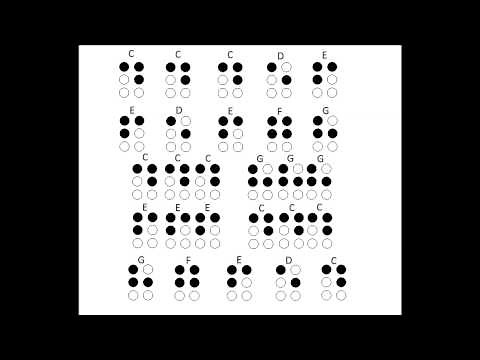 Reading Braille Music