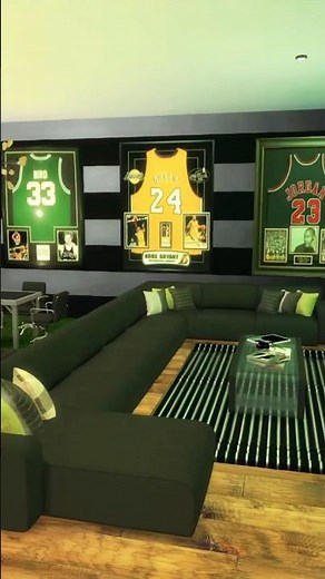 Inside a Mid-Century Modern Dream Home 🌴 | The Sims 4