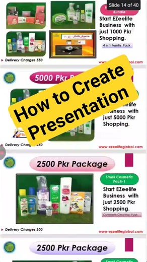 How to create presentation in mobile by using PowerPoint in Urdu Pakistan