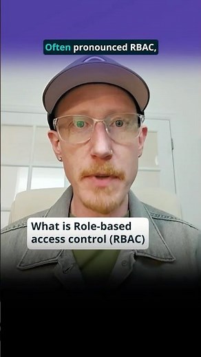 What is Role-Based Access Control (RBAC)? #rbac #identitymanagement #cybersecurity