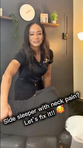 Side sleeper with neck pain? Let's fix it!!