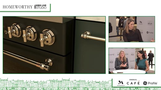 At the Homeworthy x KBIS Live Studio, CAFÉ brings kitchen customization into the spotlight with a dynamic conversation between Senior Brand Director Erica Bovard and Alena Capra, the brand’s 2025 Designer in Residence. Together, they explore how today’s appliances are designed to be as expressive as the spaces they live in—empowering both designers and homeowners to personalize everything from finishes and hardware to curated color pairings. From the evolution of the CAFÉ Style Studio into a per